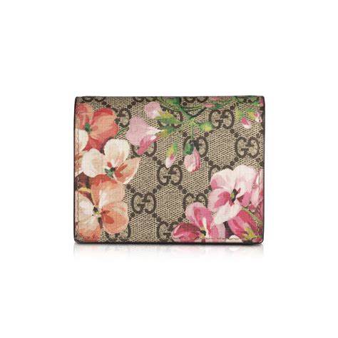 gucci gg blooms card case|Gucci GG card case wallet.